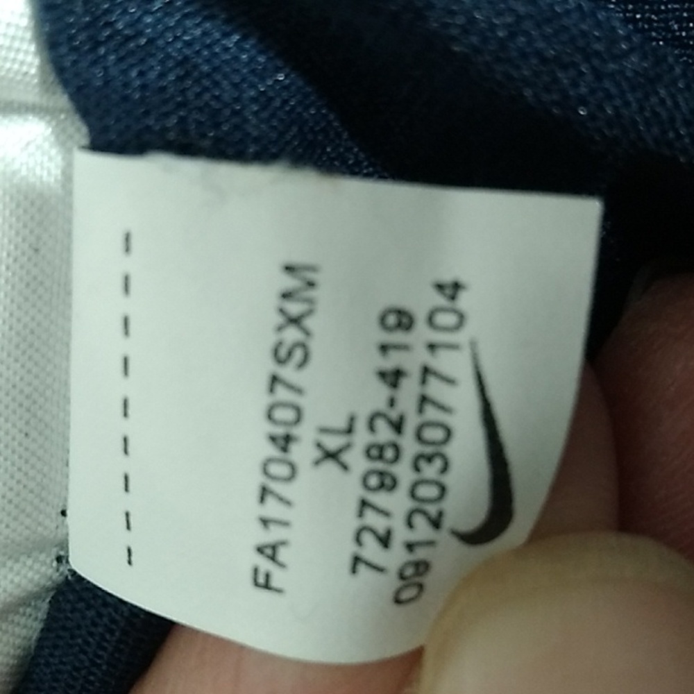 SALE! HTF! NWOT Nike Dri Fit UC Patriots Football Shirt Sz.XL (BX20) - Picture 10 of 10